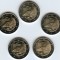 monede GERMANIA 2024, 5x2 euro comemorative (ADFGJ) Mecklenburg - UNC