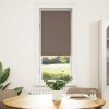 VidaXL Jaluzea cu role opace cafea 50x150 cm lățime țesătură 45,7 cm