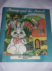 Carte veche Povesti,Bunny and His Friends,Azaleea Baltac,Romana/Engleza,T.GRAT foto