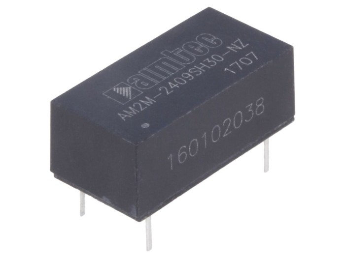 Convertor DC-DC 2W 24V la 9V