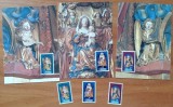 LIECHTENSTEIN-&#039;&#039;PICTURI-RELIGIE&#039;&#039;Madonacu Pruncul&#039;&#039;-serie 3v.+Maxicaeruri- -MNH NESTAMP. -Calitate EXTRA, Nestampilat