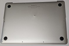 Capac bottom Apple MacBook Pro 13&rdquo; A1502 604-02878-A Early 2015 MB21 grad A- vezi poza