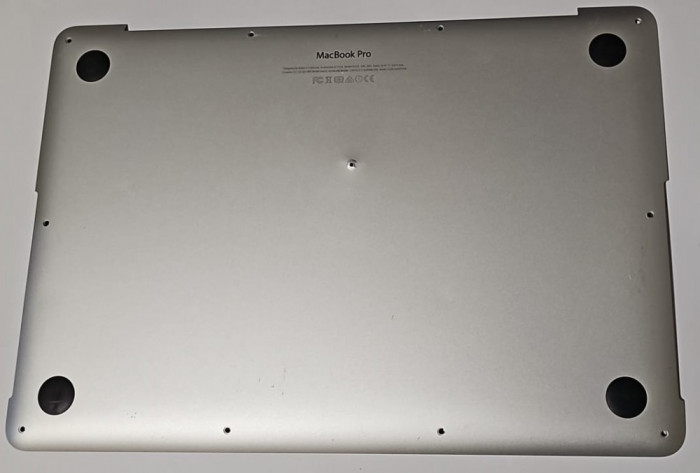 Capac bottom Apple MacBook Pro 13&rdquo; A1502 604-02878-A Early 2015 MB21 grad A- vezi poza