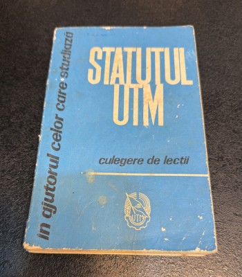 Carte Statutul UTM foto