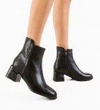 Cumpara ieftin Botine dama Musat Negre