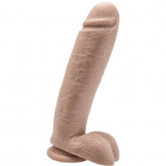 GET REAL - DILDO CU TESTICULE NUDE 25,5 CM foto