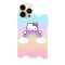 Husa compatibila cu Apple iPhone 13 Mini, Viceversa, model Cloudy star Hello kitty, Silicon, TPU
