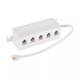 Cablu Adaptor Telefonic RJ11 6P4C la 5x6P4C Cabletech - Distribuitor Semnal