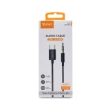 Cablu Audio Auxiliar X-Start USB-C la Jack 3.5mm Tata, 1 Metru, Model YPX017, PVC si Aliaj, Compatibil Auto, Casti, Boxe