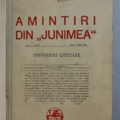 Iacob Negruzzi - Amintiri din Junimea (1939)