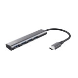 HUB USB Trust HALYX 4-PORT USB-C HUB &quot;24948&quot; (timbru verde 0.8 lei)