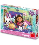 Puzzle pentru Copii Gabby 100 XL Piese