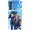 Husa compatibila cu Motorola G20 model Toradora, Silicon, TPU, Viceversa, Transparent, Carcasa