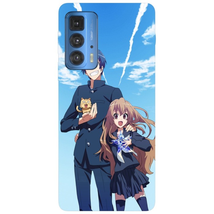Husa compatibila cu Motorola G20 model Toradora, Silicon, TPU, Viceversa