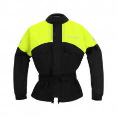 Jacheta Moto Impermeabila Richa Rainwarrior Jacket, Negru/Galben, 5XL