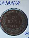 10 BANI 1867 WATT