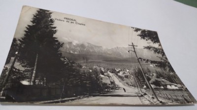CARTE POSTALA PREDEAL -VEDERE DE PE CIOPLEA CIRCULATA foto
