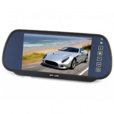 Display auto LCD 7″pe oglinda retrovizoare