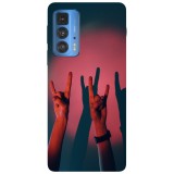 Husa compatibila cu Motorola Edge 20 Lite model Peace, Silicon, TPU, Viceversa