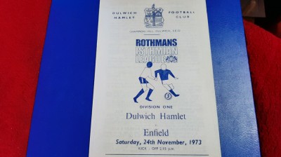 program Dulwich Hamlet - Enfield foto