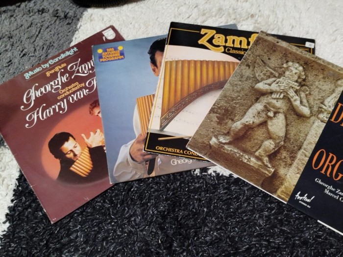 PACK 4 Discuri colectie Vinil LP - Gheorghe ZAMFIR (VG+)