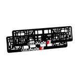 Set 2 Suporti Numar Inmatriculare Auto Personalizat Creative Rey&reg;, Audi