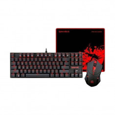 Kit tastatura si mouse Redragon Essentials 3-in-1 V2 foto