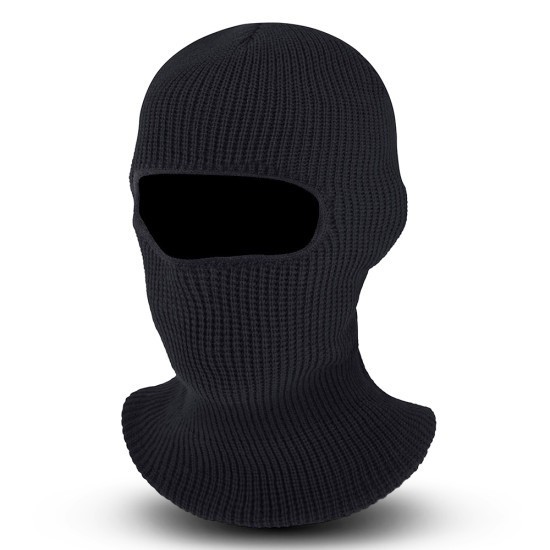 Masca Balaclava, Cagula Sporturi de Iarna, Universala - Techsuit (BLC5) - Black