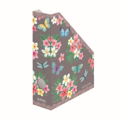 Suport dosare carton a4 motiv ladylike butterflies foto