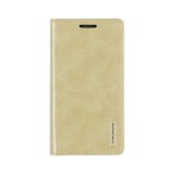 Husa APPLE iPhone 5\5S\SE - Bluemoon Flip (Auriu), iPhone 5/5S/SE, Cu clapeta, Piele Ecologica