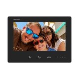 Monitor videointerfon Hikvision cu 2 fire, 128 MB RAM, Wi-Fi, 7-inch, Rezolutie 1024 &times; 600, Microfon, Difuzor - DS-KH7300EY-WTE2 SafetyGuard Surveilla