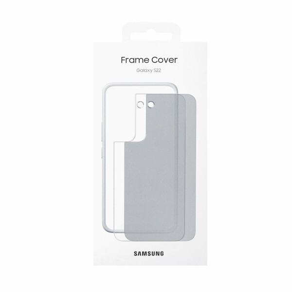 Husa EF-MS901CWE Samsung Frame Cover for Galaxy S22 White