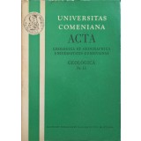 ACTA GEOLOGICA ET GEOGRAPHICA UNIVERSITATIS COMENIANAE. GEOLOGICA-UNIVERSITAS COMENIANA-240059
