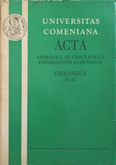 ACTA GEOLOGICA ET GEOGRAPHICA UNIVERSITATIS COMENIANAE. GEOLOGICA-UNIVERSITAS COMENIANA-240059
