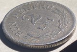 Moneda 2 Lei 1924 Argint Romania, Detalii Excelente - Colectie Numismatica