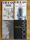 Emil Cioran - set 4 carti (Indreptar patimas, Silogismele amaraciunii, Despre neajunsul de a te fi nascut, Tratat de descompunere, stare foarte buna), Humanitas