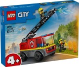 LEGO&reg; City - Autospeciala de pompieri cu scara (60463)