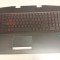 Carcasa superioara cu tastatura palmrest Laptop, HP, Omen 5 Plus 17-CB, TPN-C144, AM2K0000310, AM2K0000500, cu iluminata rosie, layout US