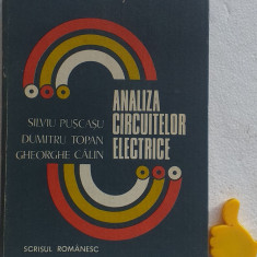 Analiza circuitelor electrice Silviu Puscasu Dumitru Topan Gheorghe Calin