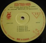 Editura Didactica Pedagogica - Disc Manualul De Limba Engleza Clasa IX a (Vinyl), Pentru copii, Electrecord