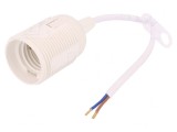 Dulie E27 Albă Termoplast 41mm