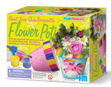 Kit creativ - Picteaza propriile ghivece de teracota | 4M