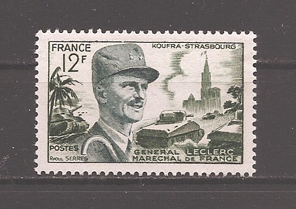 Franta 1954 - Mareșalul Leclerc, MNH