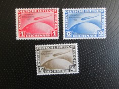 GERMANIA ZEPPELIN SERIE=MNH=54 foto