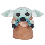 Jucarie din plus Baby Yoda cu broasca, Star Wars, 28 cm, Play By Play