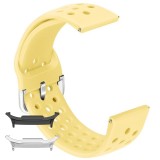 Curea din silicon, compatibila Samsung Galaxy Watch8 40mm, Galben