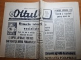 Ziarul oltul 10 aprilie 1974-articol caracal,vitomiresti