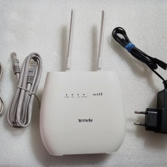 Router Wireless TENDA 4G680 V2, 300 Mbps, 4G LTE & VoLTE, alb