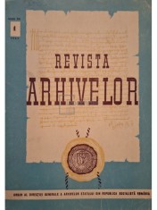 Revista arhivelor, anul XII, nr. 1 (Editia: 1969) foto