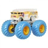 HOT WHEELS MONSTER TRUCK GLOW IN THE DARK MASINUTA 5 ALARM SCARA 1:64, Mattel